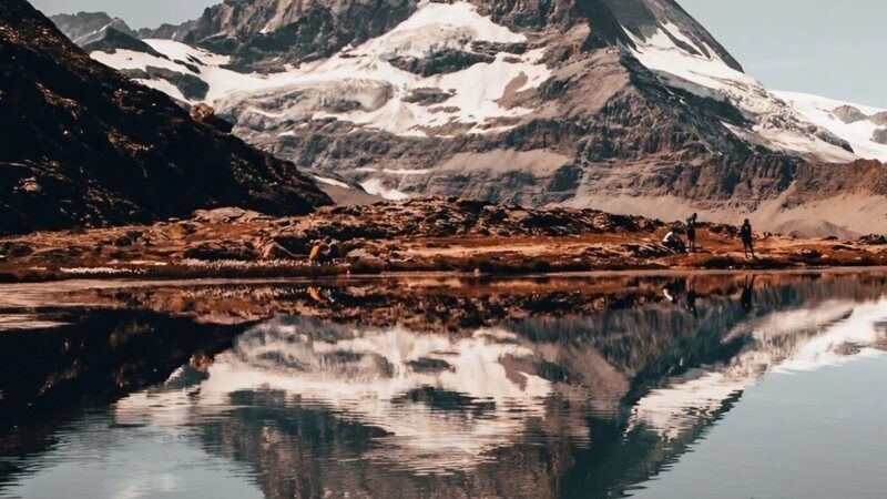 Matterhorn Reflection iPhone | Swiss Alps Mountain View wallpaper 4K
