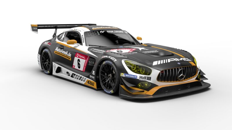 Mercedes-AMG GT3 Race Car | Sleek Sports Desktop wallpaper 4K