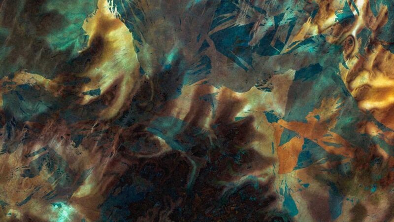 Molten Metal Abstract Fluid iPhone Wallpaper 4K wallpaper 4K