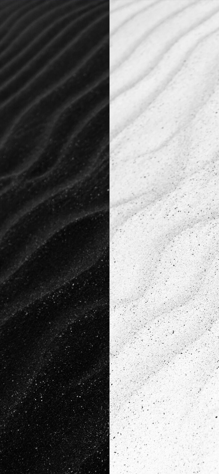 Monochrome Sand Dunes iPhone | Wavy Desert Texture wallpaper 4K