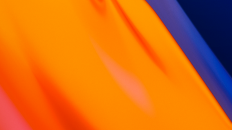 Orange Blue Gradient | iPhone Abstract Design wallpaper 4K
