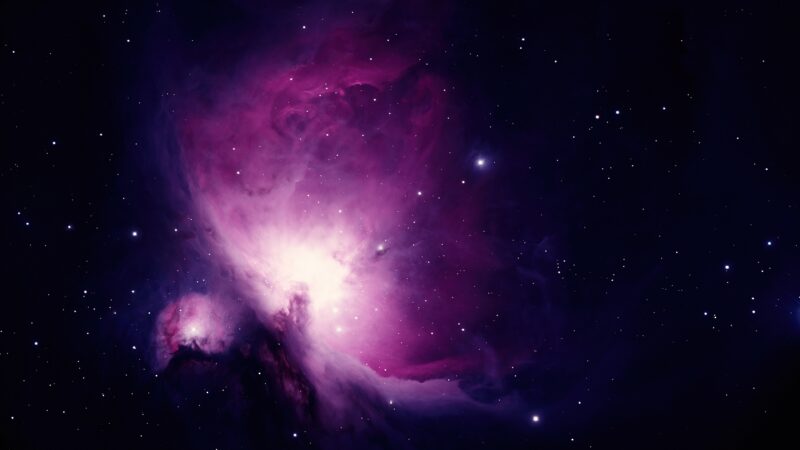 Orion Nebula Blazing In Deep Space wallpaper 4K