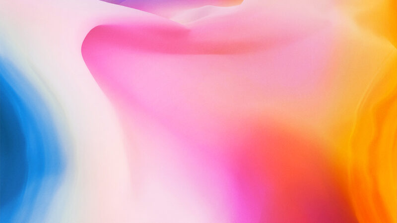 Paint Flow Abstract | Colorful iPhone Design wallpaper 4K