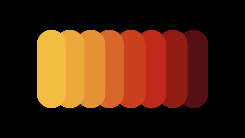 Orange Gradient Desktop Wallpaper 4K wallpaper 4K