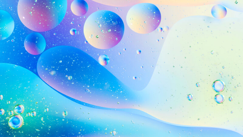 Pastel Bubbles | Abstract iPhone Background wallpaper 4K