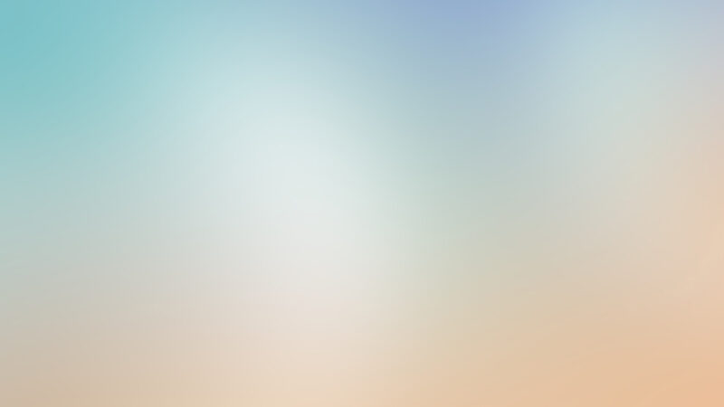 Peach to Blue Gradient iPhone | Soft Color Blend wallpaper 4K