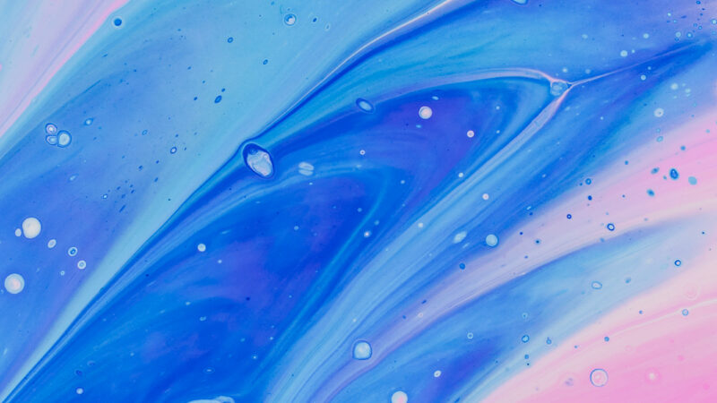 Pink Blue Swirls iPhone | Fluid Abstract Art wallpaper 4K