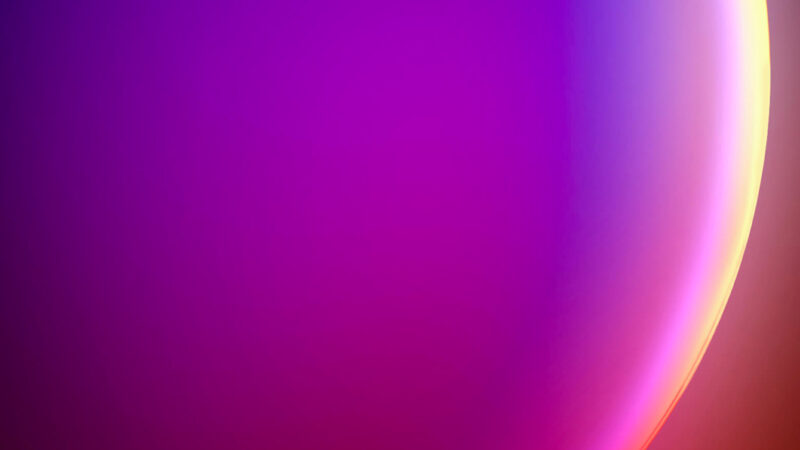 Purple Pink Orb iPhone | Abstract Gradient Art wallpaper 4K