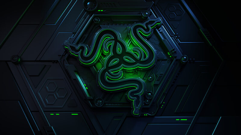 Razer Hexagon Detail | Gaming Tech Desktop wallpaper 4K