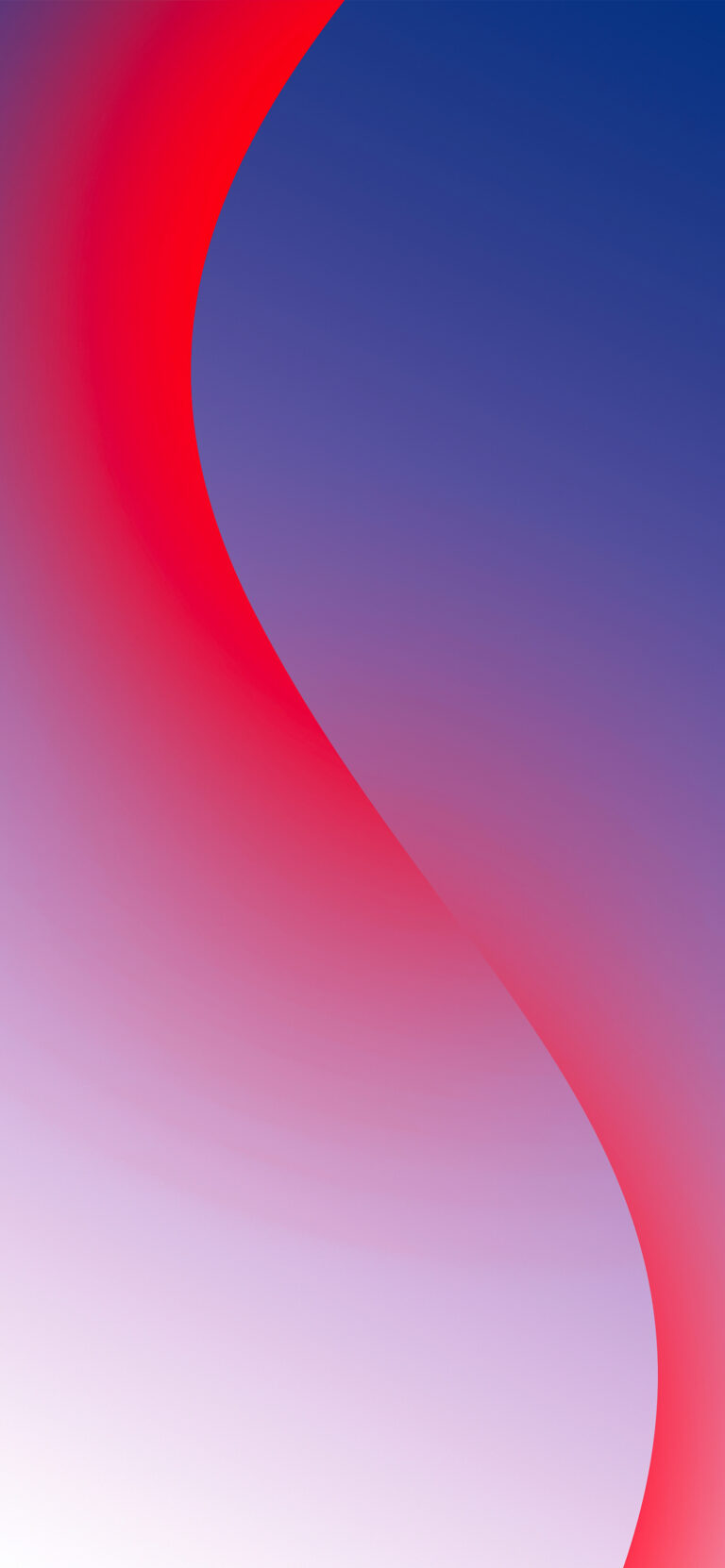 Red Blue Gradient iPhone | Flowing Abstract Art wallpaper 4K