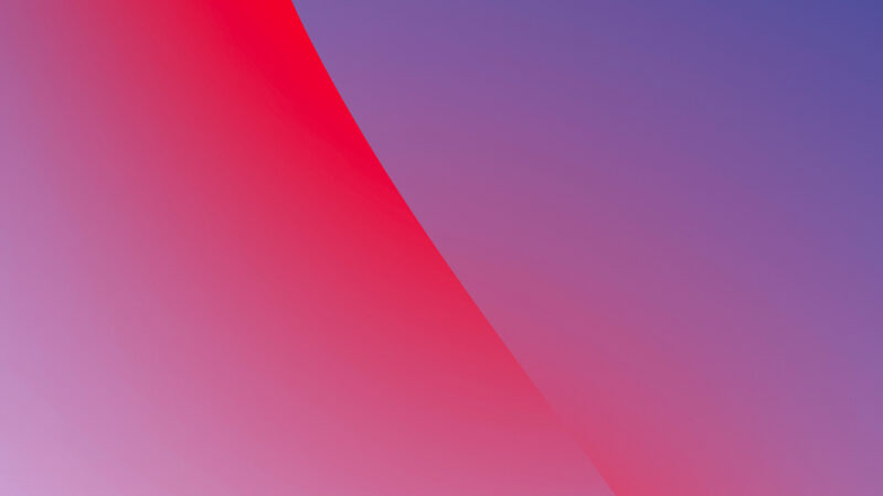 Red Blue Gradient iPhone | Flowing Abstract Art wallpaper 4K