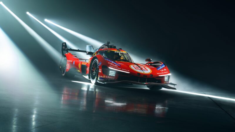 Red Race Car Prototype | Powerful Auto Design Desktop wallpaper 4K