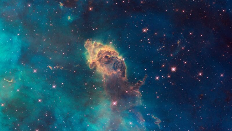Stellar Jet Erupts From Carina Nebula wallpaper 4K
