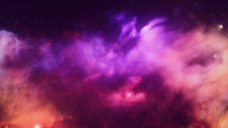 Supernova Ignites Across Interstellar Cloud Expanse wallpaper 4K