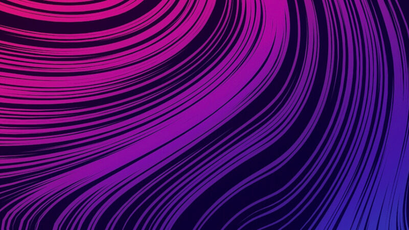 Swirling Lines iPhone | Abstract Gradient Art wallpaper 4K
