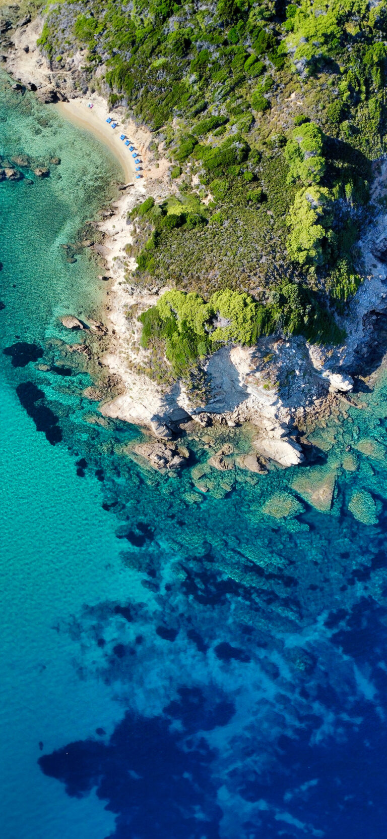 Turquoise Cove iPhone | Coastal Beach View wallpaper 4K