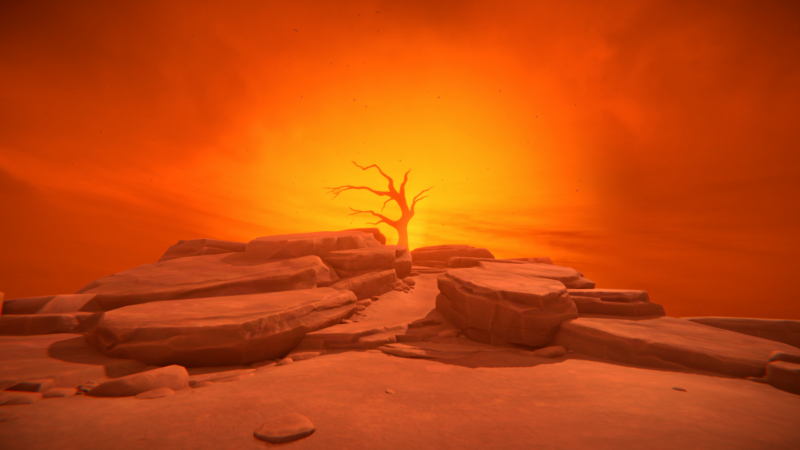 Desert Landscape Desktop Wallpaper 4K wallpaper 4K