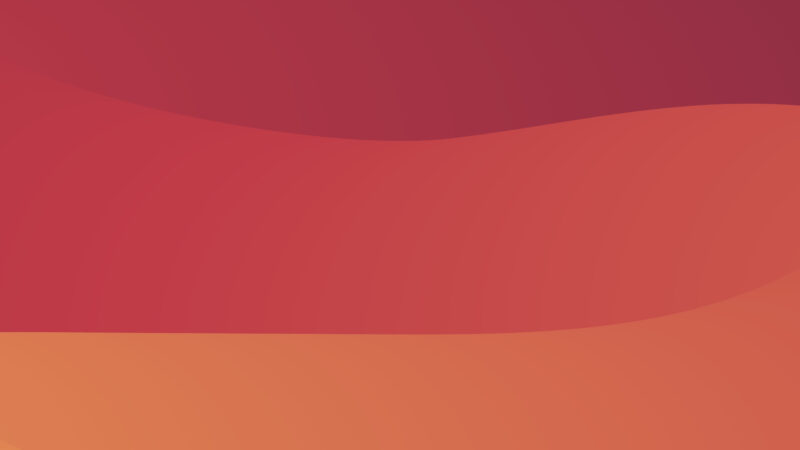 Warm Gradient Layers iPhone | Abstract Color Blend wallpaper 4K