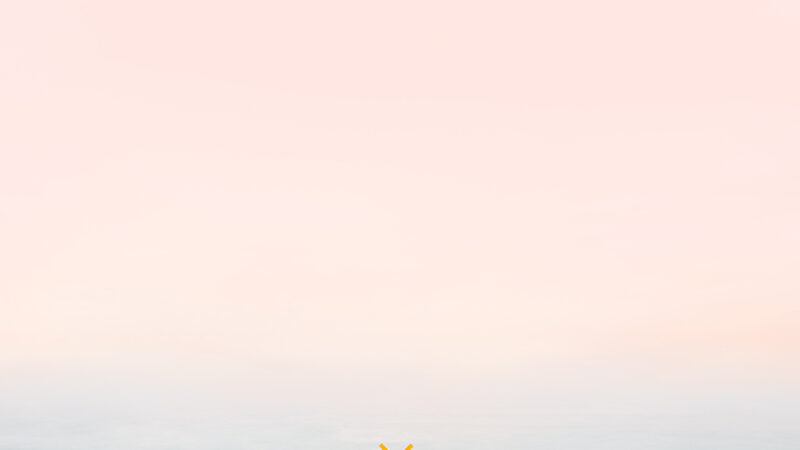 Yellow Buoy Calm Water | Peaceful iPhone Scene wallpaper 4K
