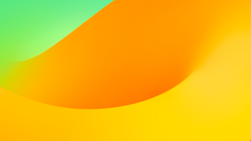 Vivid Color Layers iPhone | Smooth Gradient Blend wallpaper 4K